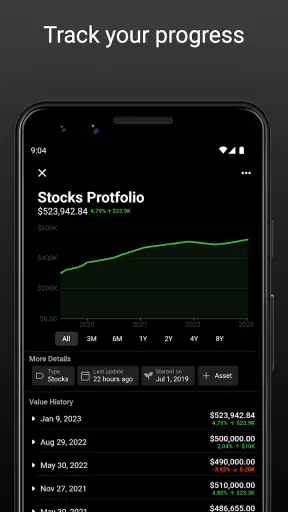 WorthTracker screenshot