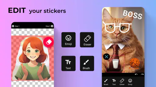 WSTicK - صانع ملصقات WhatsApp screenshot