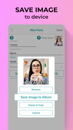 WSTicK - صانع ملصقات WhatsApp screenshot