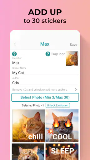 WSTicK - صانع ملصقات WhatsApp screenshot