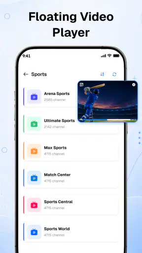 X IPTV: Live & Smart Player screenshot