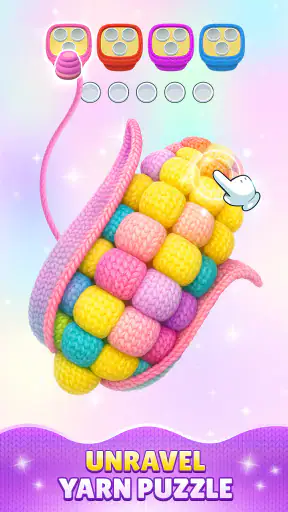 Yarn Sort 3D: Jam Puzzle screenshot