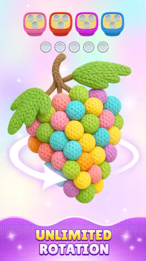 Yarn Sort 3D: Jam Puzzle screenshot