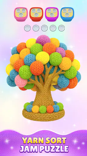 Yarn Sort 3D: Jam Puzzle screenshot