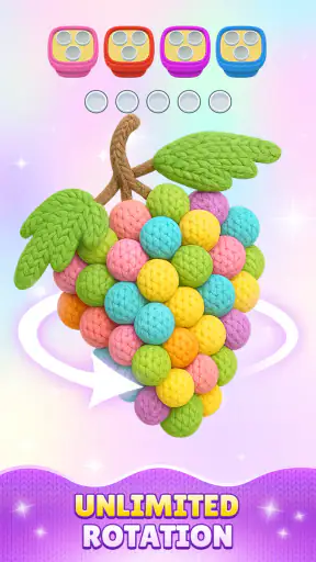 Yarn Sort 3D: Jam Puzzle screenshot