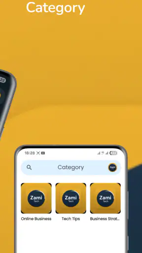Zami Tech screenshot