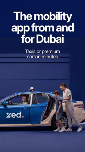 Zed: Dubai Taxi & Premium Cars screenshot
