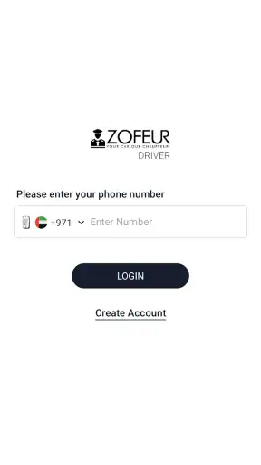 Zofeur - Driver App screenshot