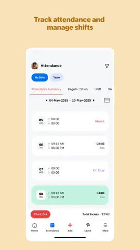 Zoho People - HR Management screenshot