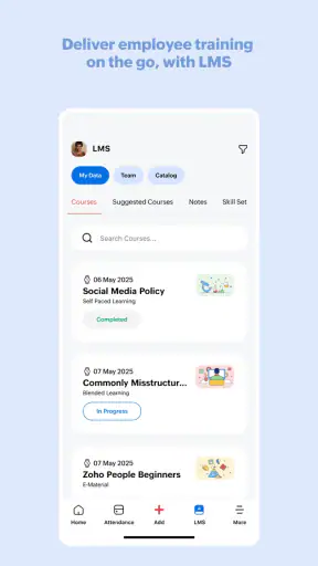 Zoho People - HR Management screenshot