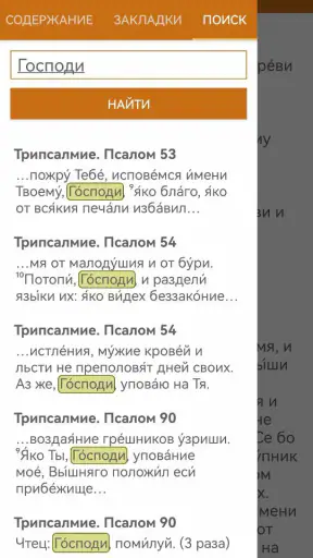 Церковные службы и молитвослов screenshot