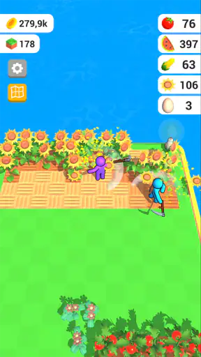 أرض المزرعة - لعبة الزراعة screenshot