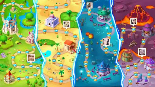 أسطورة الجواهر: ألغاز مطابقة 3 screenshot