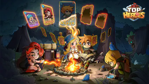 أفضل الأبطال（Top Heroes） screenshot