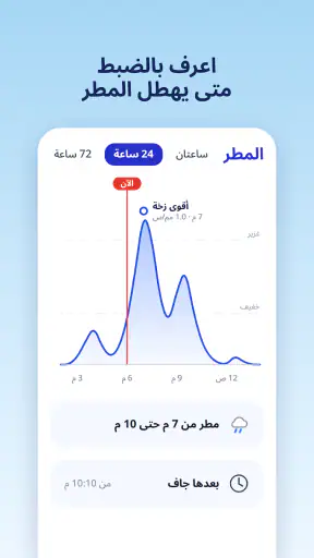 الطقس ورادار المطر screenshot