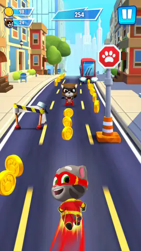 انطلاقة توم المتكلم البطولية screenshot