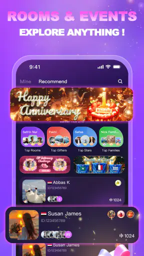 ایو: الألعاب وغرف الصوت screenshot