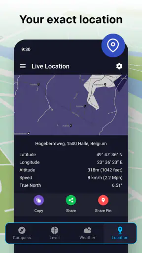 بوصلة رقمية - بوصلة ذكية screenshot