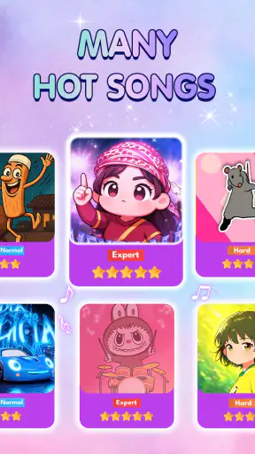 بيانو بوب: اضغط المربعات screenshot