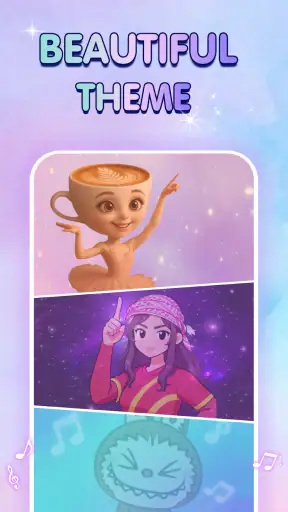 بيانو بوب: اضغط المربعات screenshot