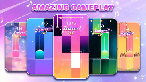 بيانو بوب: اضغط المربعات screenshot