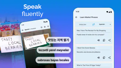 تحدث وترجم اللغات screenshot
