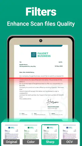 تحويل الصور الى PDF - ماسح PDF screenshot