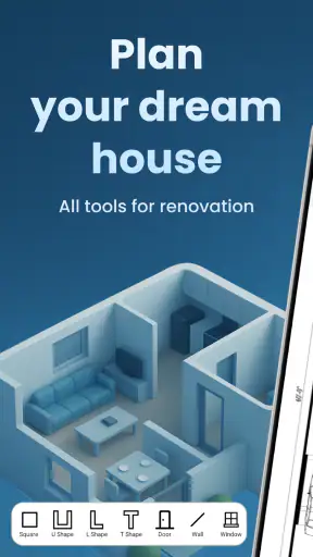 تطبيق خطة تصميم المنزل 3D screenshot