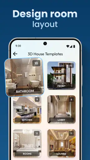 تطبيق خطة تصميم المنزل 3D screenshot
