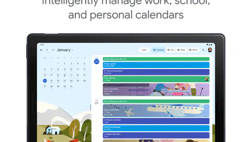 ‏تقويم Google screenshot