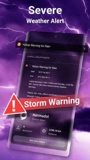 توقعات الطقس - رادار مباشر screenshot