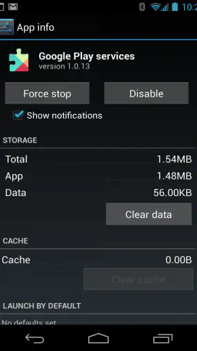 ‏خدمات Google Play screenshot