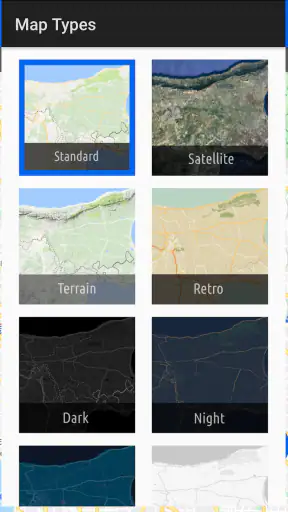 خريطة إحداثيات GPS screenshot