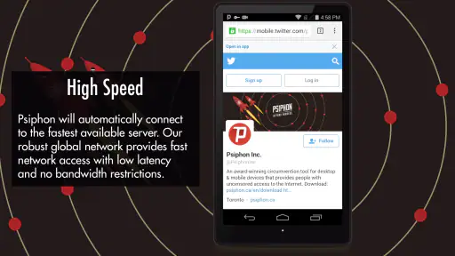 سايفون VPN: حرية على الإنترنت screenshot