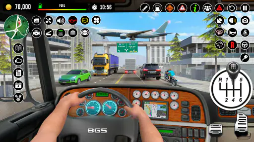 شاحنة ألعاب - القيادة مدرسة screenshot