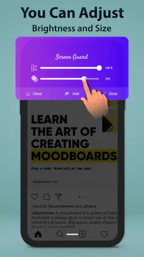 شاشة حارس - إخفاء شاشة screenshot