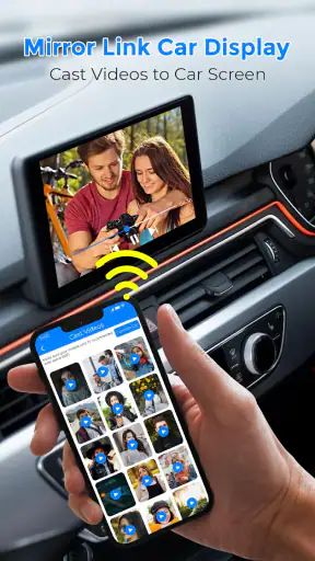 شاشة عرض مرآة لينك للسيارة screenshot