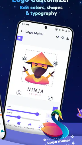 صانع الشعارات - منشئ التصميم screenshot