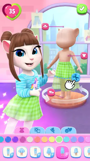 صديقتي أنجيلا المتكلمة 2 screenshot