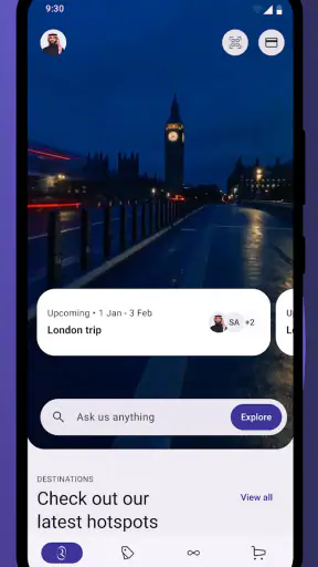 طيران الرياض screenshot