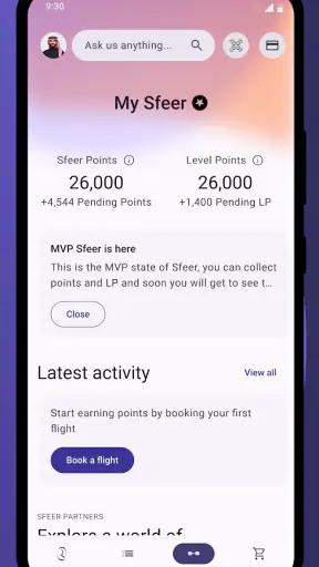 طيران الرياض screenshot