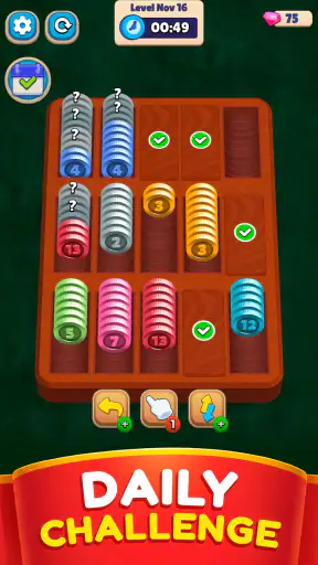 فرز للجيب: دمج عملات معدنية screenshot