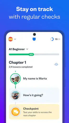 لتعلُّم اللغات  –  Busuu screenshot