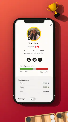 لعبة الطاولة على الانترنت screenshot