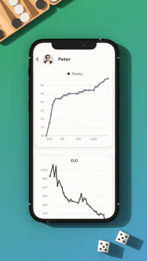 لعبة الطاولة على الانترنت screenshot