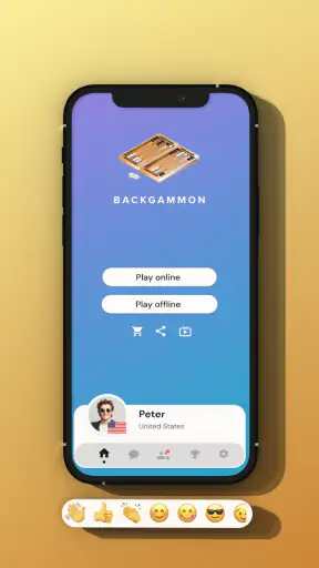 لعبة الطاولة على الانترنت screenshot