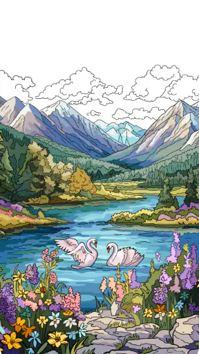 لوّن وفقاً للرقم ® Happy Color screenshot