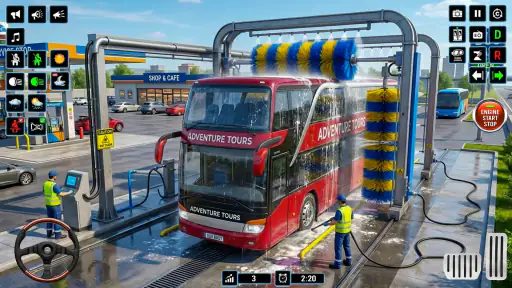 محاكاة حافلة سياحية لعبة 3D screenshot