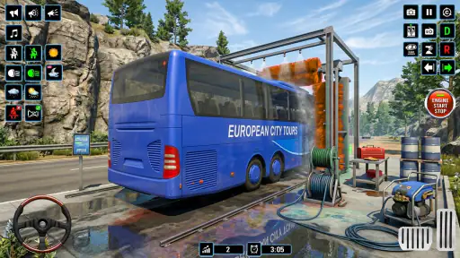 محاكاة حافلة سياحية لعبة 3D screenshot