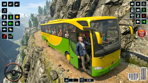 محاكاة حافلة سياحية لعبة 3D screenshot